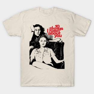 10 Things I Hate About You Fan Art T-Shirt